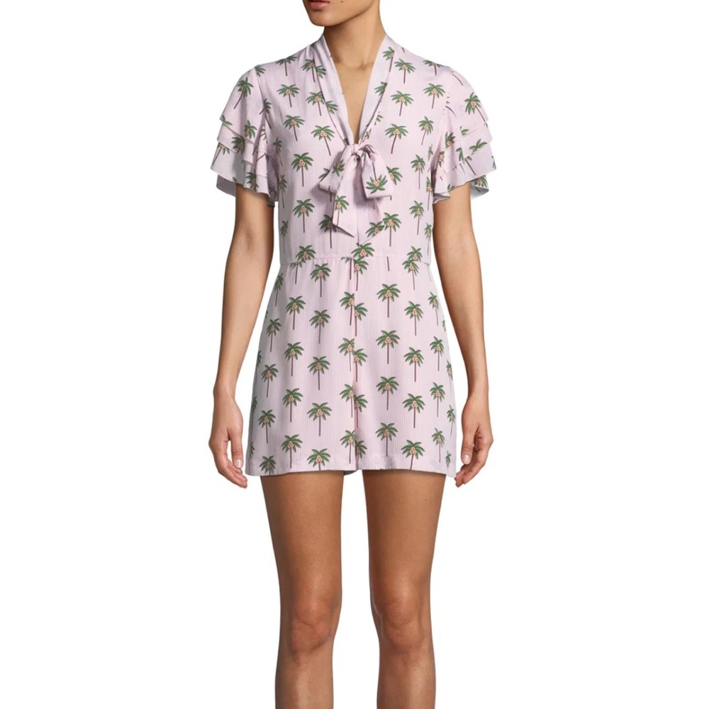 Alice + Olivia NWT Palm Tree Romper Size 0